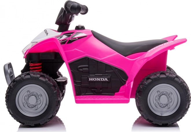 Quad elettrica per bambini Honda 6V con melodie ATV Rosa