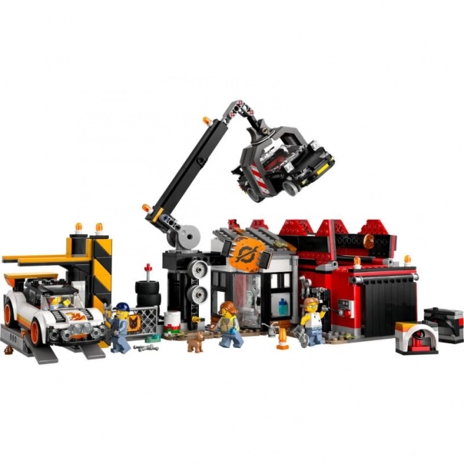 Cantiere di rottami con automobili LEGO City