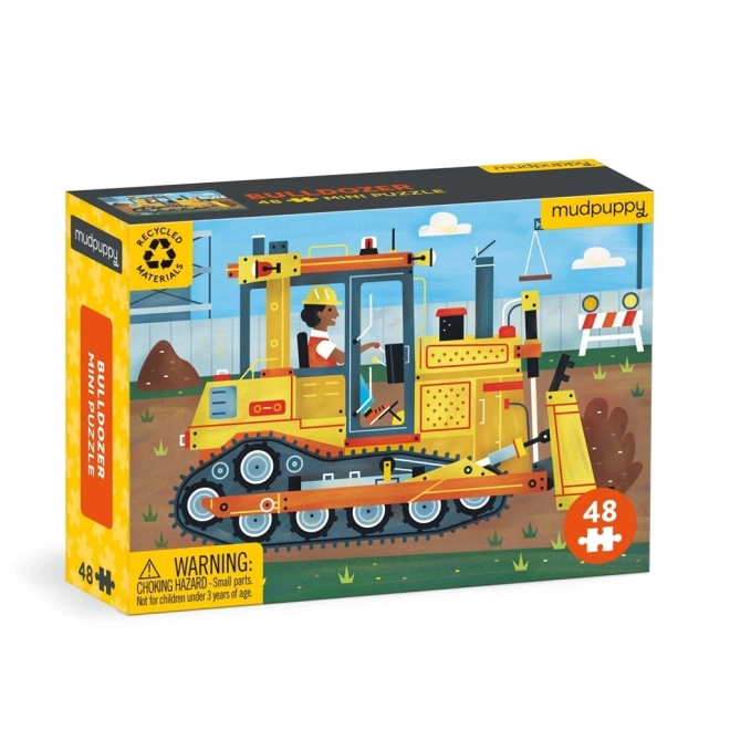 Puzzle Bulldozer 48 Pezzi