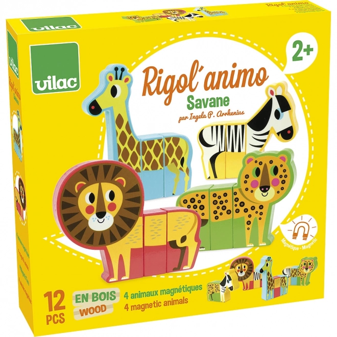 Puzzle magnetico safari Vilac