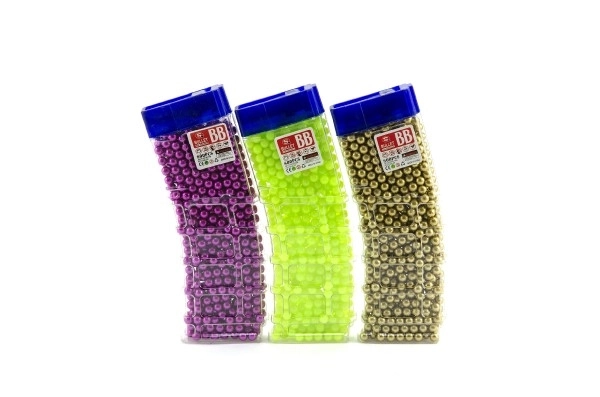 Palline per pistola giocattolo, 800 pezzi 6 mm colori misti