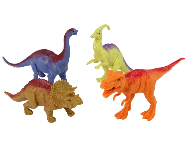 Set di Figurine di Dinosauri con Accessori 15 Pezzi