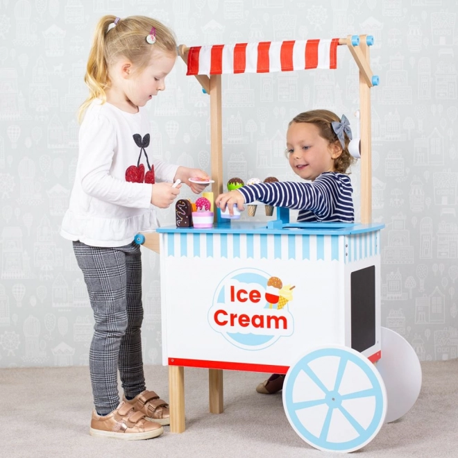Bigjigs Toys Carretto dei Gelati