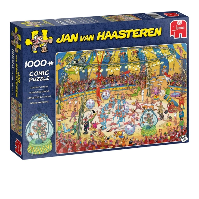 Puzzle Jumbo Akrobatický circo 1000 pezzi