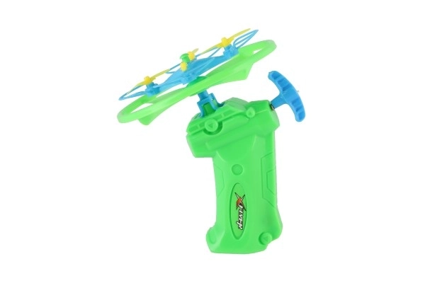 Trottola volante con lanciatore per bambini