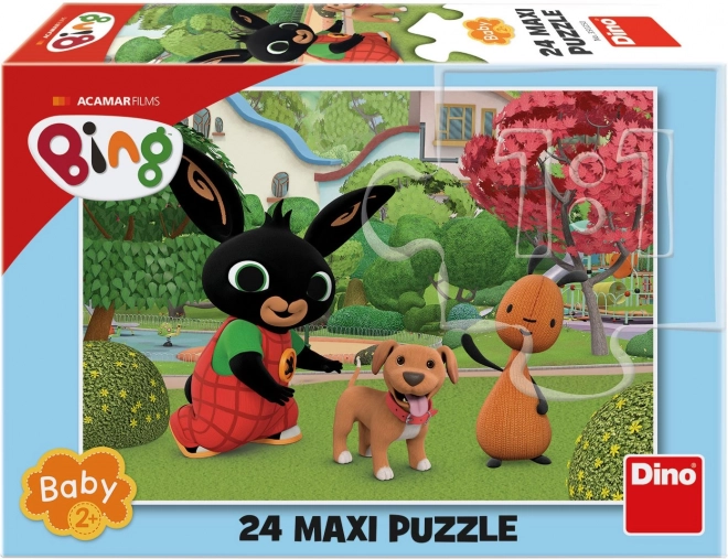 bing con il cane maxi puzzle