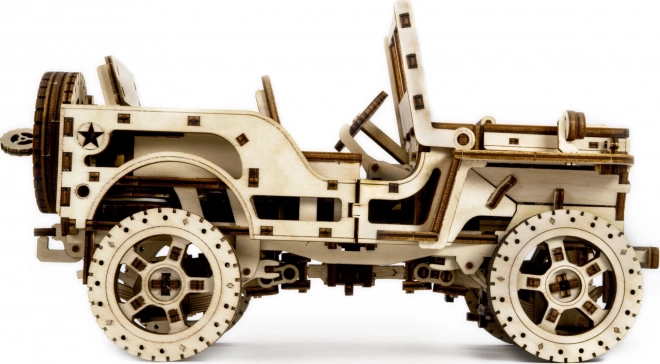 Puzzle 3D Auto Fuoristrada Jeep 4x4 in Legno