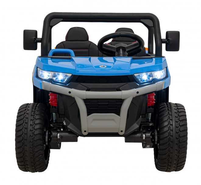 Macchinina per bambini Pick-Up Speed 900 Blue + trazione 4x4 + pala mobile + portabagagli + telecomando + pala + LED audio