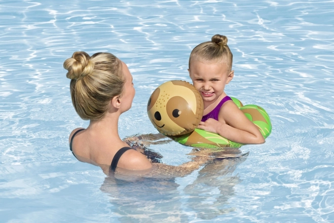Cerchio Gonfiabile per Bambini Bradipo 50 x 46 cm Bestway