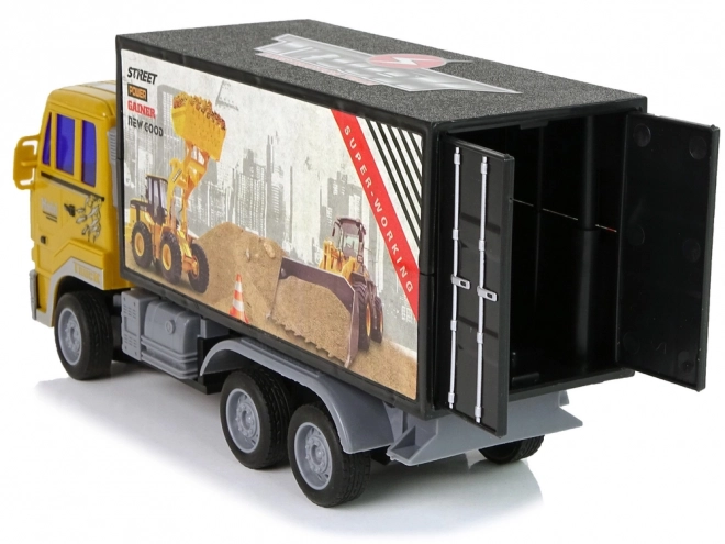 Camion da Costruzione Radiocomandato Giallo 1:24