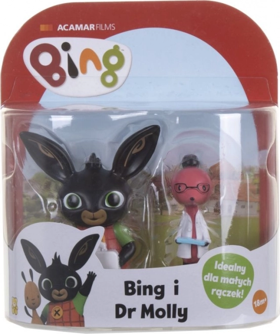 Set di figure Bing e Dottoressa Molly