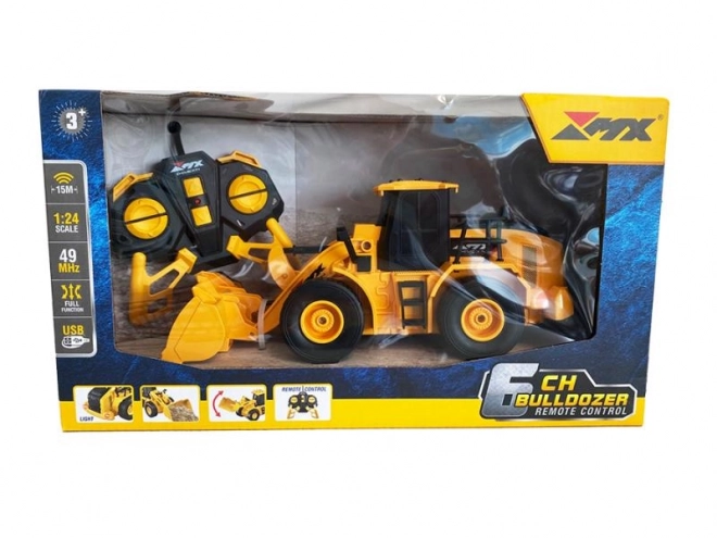 Bulldozer RC con luci