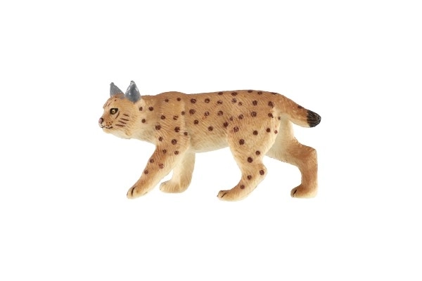 Lince Eurasiatico Plastica 8cm In Sacchetto