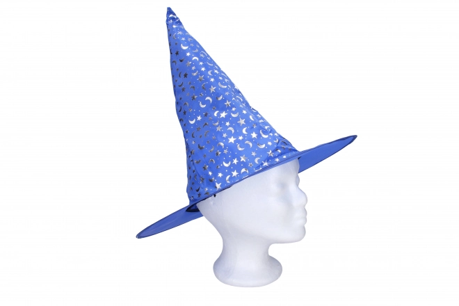 Cappello da strega carnevale blu