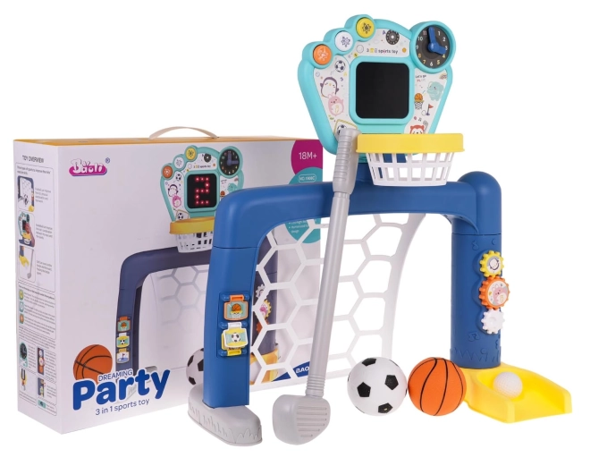 Gioco sportivo interattivo 3 in 1 per bambini