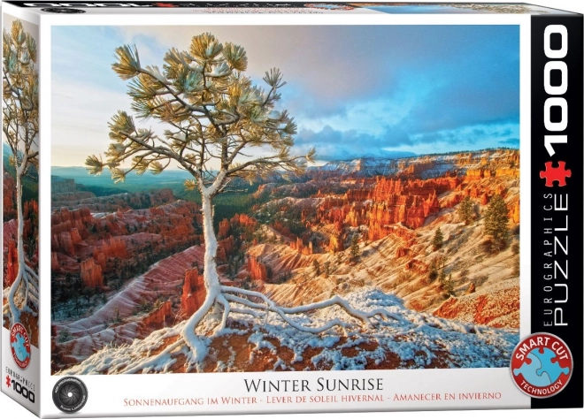 Puzzle Alba Invernale Bryce Canyon 1000 Pezzi