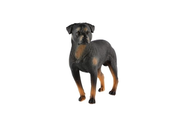 Rottweiler Giocattolo in Plastica 8cm