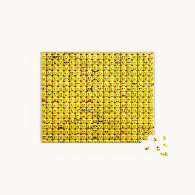 Puzzle LEGO volti di minifigure 1000 pezzi