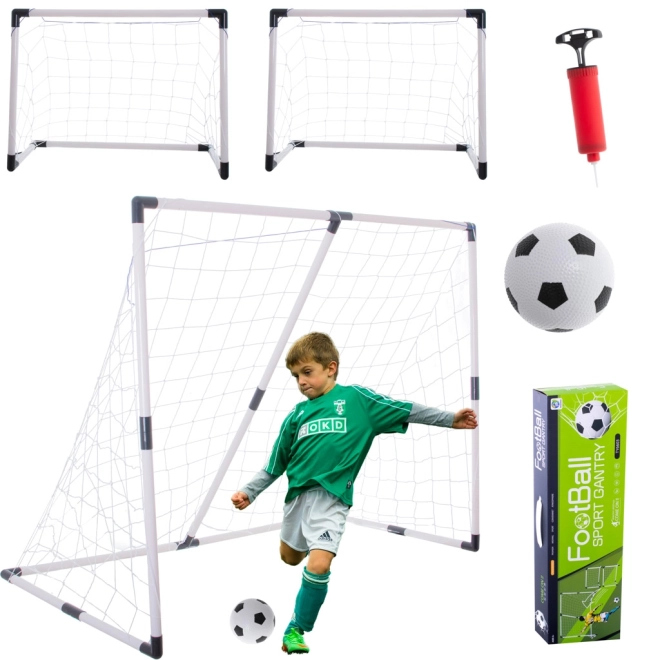 Porta da calcio per bambini 2 in 1