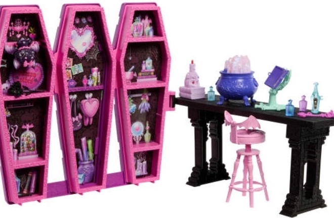 Set Divertente Monster High Draculaura - Stanza Segreta degli Elisir