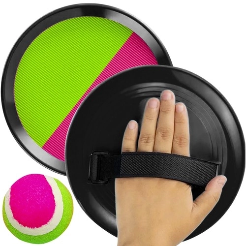 Gioco con palline velcro Set di racchette e palla