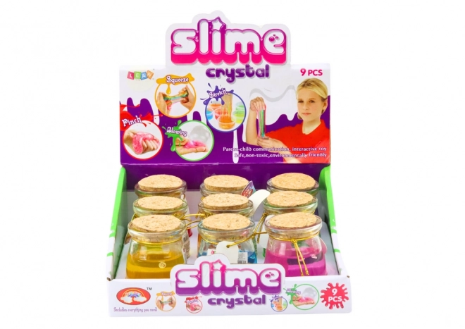 Glutine Slime in Barattolo 150 g Multicolore