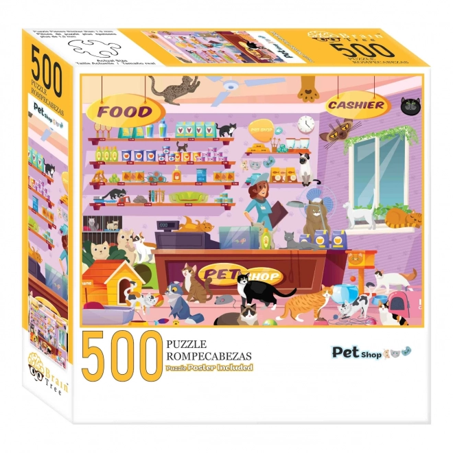 Puzzle Zoo Brain Tree 500 Pezzi