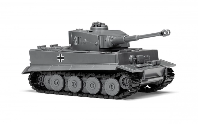 Modello plastico Quickbuild Tiger I 1/35