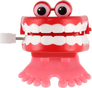 Denti saltellanti carichi a molla 5 cm, vari colori