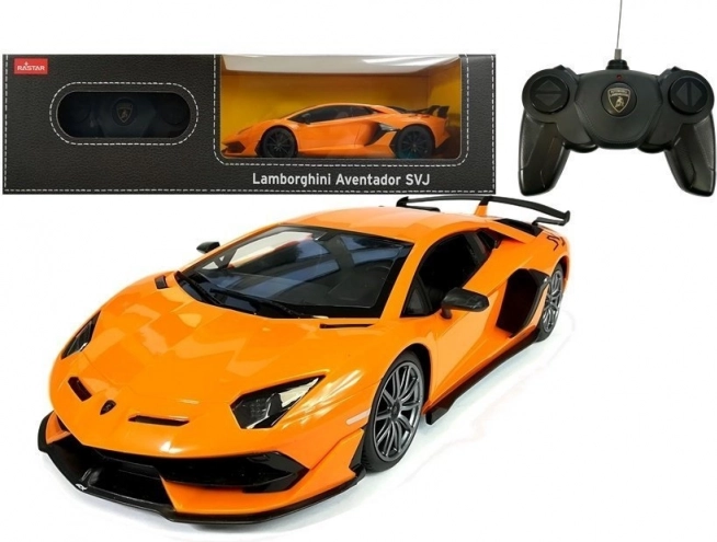 Auto telecomandato Lamborghini Aventador Rastar 1:24 arancione