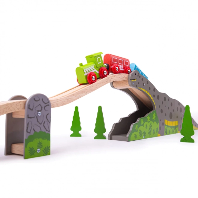 Ponte dei Dinosauri Bigjigs Rail