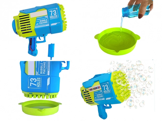 Pistola per Bolle di Sapone Bazooka