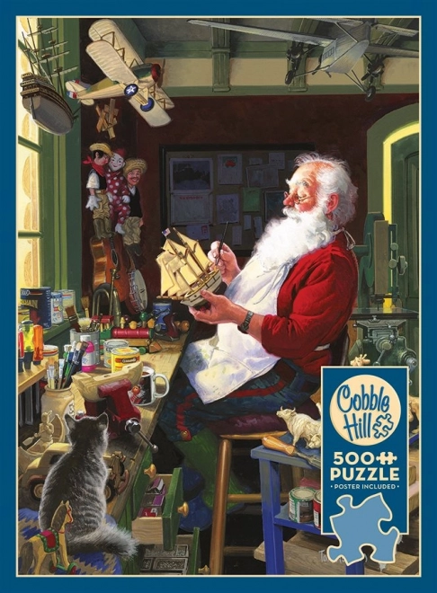 Puzzle Santova Officina 500 Pezzi