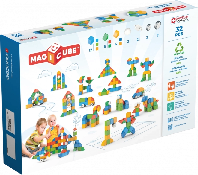 Geomag Magicube set costruzioni 32 pezzi