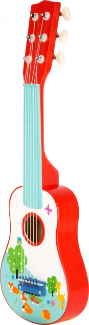 Chitarra per bambini con stampa di volpe Small Foot