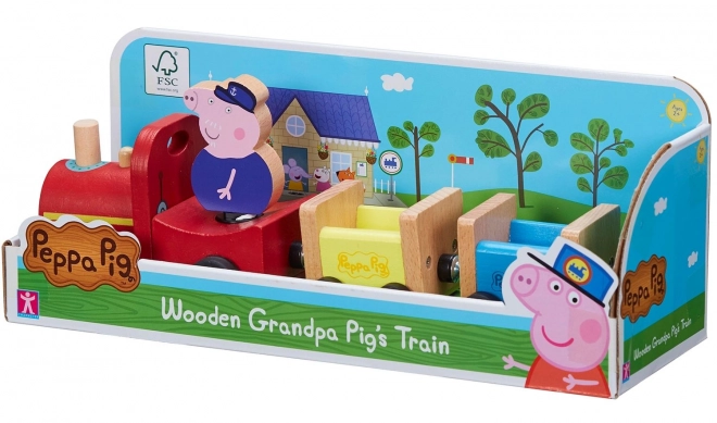 Set giocattolo Peppa Pig Treno in legno