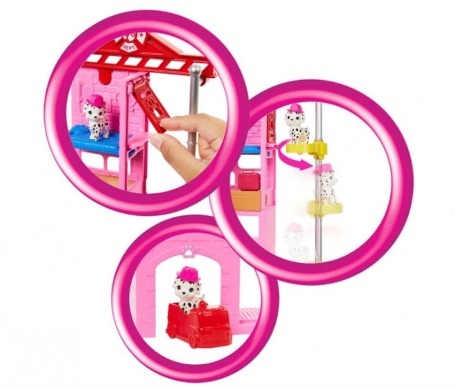 Barbie pompiere con accessori