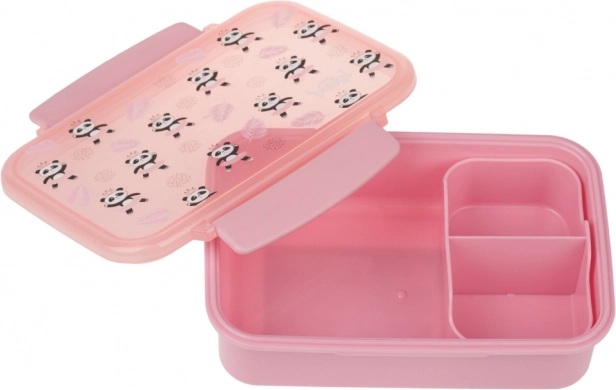 Baagl box per snack con scomparti Panda