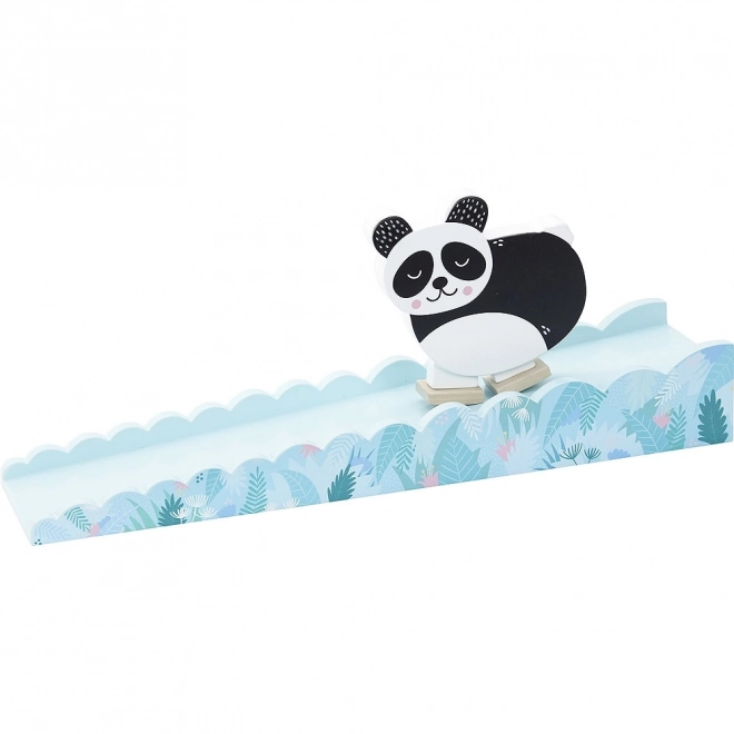 Pista in legno Panda