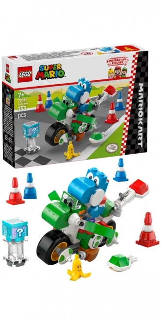 Moto di Yoshi Mario Kart - LEGO Super Mario