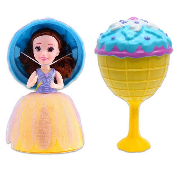 Bambola Principessa Magica nel Bicchiere Gelato