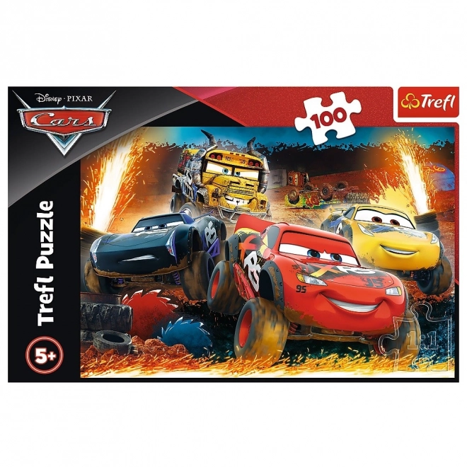 Puzzle 100 pezzi - Cars 3, Corsa Estrema