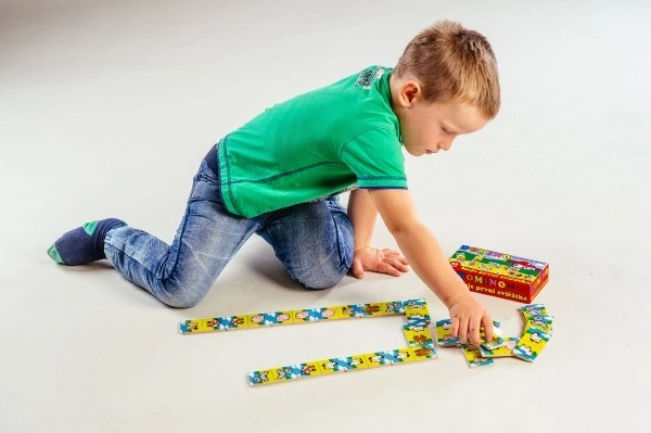 Domino animali in legno - il mio primo gioco