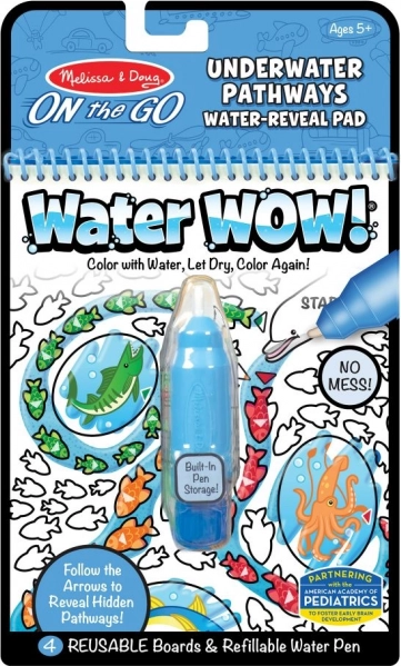 La magia dei colori con sola acqua