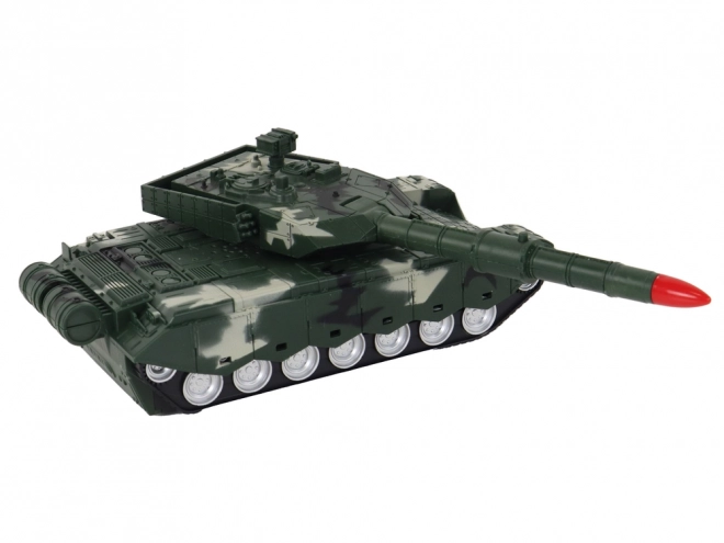 Carro armato telecomandato RC militare verde mimetico