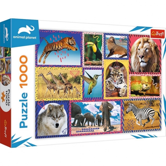 Puzzle Trefl Animal Planet: Natura Selvaggia 1000 Pezzi