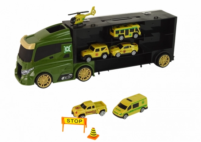 Auto Bisarca Giocattolo per Bambini Verde