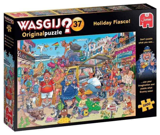 Puzzle 1000 pezzi Wasgij Original Vacanze rovinate