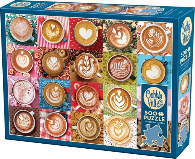 Puzzle Amore per il Caffè COBBLE HILL 500 pezzi