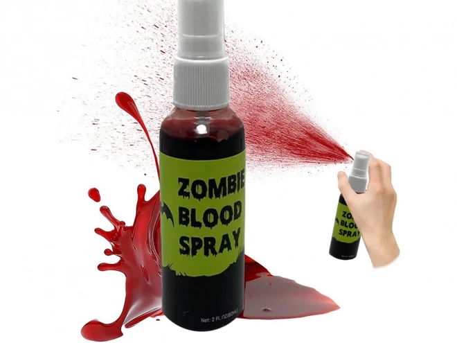 Spray sangue Halloween removibile trucco 60ml